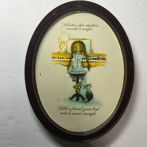 Elk 1976 Friend Saying decorative plate